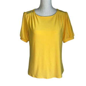 DIANA BELLE YELLOW PETITE TOP ✨✨✨